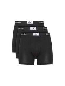 Calvin Klein [Bundle] Unterwäsche 3er Pack Herren Slips + Micro Stretch Herren Boxershorts - Schwarzweiß - Übersicht 2