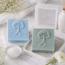 Tree Of Life Silicone Soap Mold 3D Handmade Soap Mold Rectangle Soap Making Mold DIY Cold Process Soap Mold Resin Clay Mold - Tree Of Life - View 8