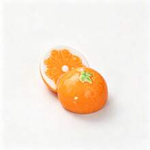 Creative Half Fruit Shaped Table Spoon And Chopstick Holder, Cute Home Tableware Decoration, Adorable Orange And Lemon Shaped Cutlery Holder, Creative Chopstick Holder Home Table Decor - View 8