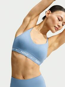Nike 女款 AS W NK DF INDY LGT SPT 運動內衣 BRA-LFD1063-486 - 藍色 - 查看 4