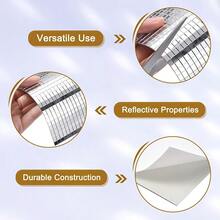 Disco Ball Mirror Stickers, Self-Adhesive Disco Ball Tape Stickers, Small Square Mirror Mosaic Stickers, Handicraft DIY Decoration Accessories (2260pcs) - 2260 Pieces Of Mirrored Mosaic Glass - View 9