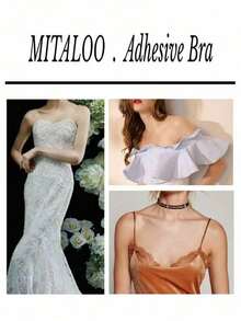 Silicone Nipple Covers, Reusable Invisible Self-Adhesive Breast Pads, Suitable For Backless Dresses, Weddings, Parties - Multicolor - View 6