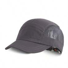 1 buah Topi Baseball Pria Model Mesh Patchwork Cepat Kering, Topi Lari Ringan dan Lembut, Topi Olahraga Luar Ruangan yang Bernapas dan Melindungi dari Matahari, Topi Ayah dengan Pinggiran Melengkung yang Dapat Diatur, Penting untuk Mendaki, Santai, Bersepeda, Cocok untuk Berbagai Acara - A - View 7