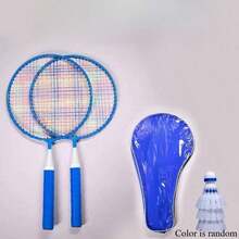 XISIYUJZ 1pc Badminton Racket Set, Indoor/Outdoor Interactive Sports Game, Random Color Shuttlecock - Multicolor - View 8