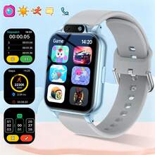 Jam Tangan Pintar Anak dengan Fitur Panggilan, Notifikasi Pesan, Kalkulator, Fungsi Olahraga, Kontrol Kamera, Pemutar Musik, Informasi Cuaca, Berbagai Mode Olahraga, Harga Terjangkau, Hadiah Sempurna - MultiWarna - View 11
