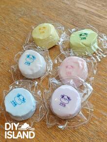 [Squishy]小牛牛奶紋理快回彈捏捏樂 手作矽膠壓力舒壓玩具，適合女孩與青少年，復活節生日聖誕節節日禮物 - 彩色 - 查看 4