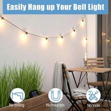 Heavy Duty Waterproof Adhesive Cable Clips For Outdoor String Lights, Anti-Drill Rope Clips, Suitable For Indoor And Outdoor Christmas Yard Decoration - A - View 5