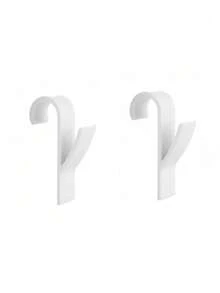 16/8/4/2pcs Multi-Function Towel Rack Hooks, Strong Load-Bearing Non-Slip Bathroom Storage Rack, No-Drill Kitchen And Bedroom Storage Rack, Bathroom Radiator Toilet Radiator Bar Bracket Hooks (Suitable For Hanging Bath Towels/Clothes/Cleaning Tools) - Multicolor - View 11