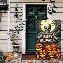 12-Inch Double-Sided Pumpkin Garden Flag, Perfect For Halloween Decoration, Ideal For Outdoor Use In Your Yard, Patio Or Porch, Flag Only No Pole - Garden Flag - View 7