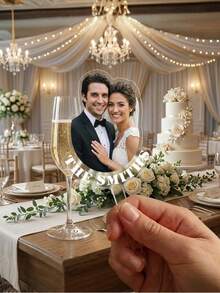 Agitateurs de boisson personnalisés avec visage pour mariage, agitateurs de cocktail avec photo personnalisée, convient pour les fiançailles, les enterrements de vie de jeune fille, la décoration de fête - Multicolore - Voir 2