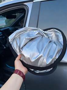 Upgraded Universal Car Front Windshield Sunshade, Foldable, Easy Installation And Storage; Foldable, Easy Installation And Storage...Car Sunshade Made Of High-Efficiency Heat-Insulating Material - A - View 10
