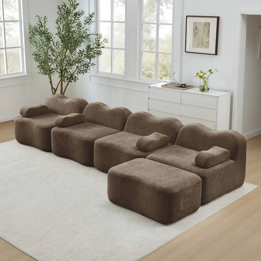 Sofas & Couches - Brown - View 1