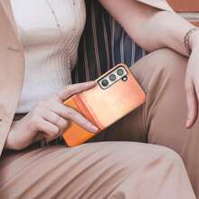 Mark Rothko Phone Case Abstract Modern Art Protective Phone Case Compatible With IPhone 17 16 15 14 Pro Max Plus 13 12 11 - Orange - View 5