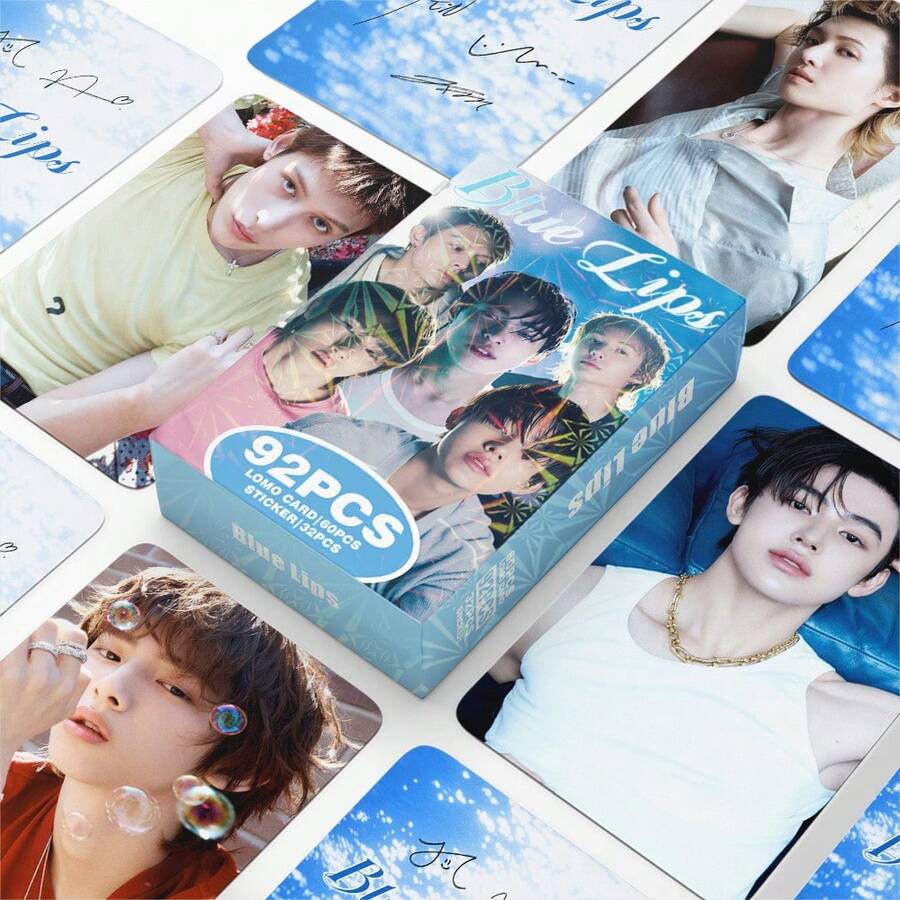 Laser Holographic K-Pop Idol Photocard LOMO Card, Fan Support Collectible Merchandise, Graduation And Back To School Gift - Multicolor - View 1