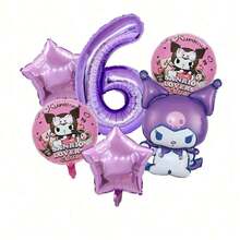Purple Birthday Party Balloon Set - Background Decoration And Theme Decoration, Suitable For Home Outdoor Gatherings, Perfect For Birthday Parties, Theme Parties, Graduation Parties, Back To School Parties And Christmas - Multicolor - View 14