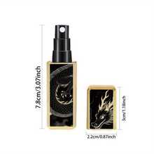 1個 5ml 可重複填充香水噴霧瓶，便攜旅行香水噴霧瓶，底部補香迷你香水瓶，黑金藝術圖案，適用於錢包、手提包與口袋 - 彩色 - 查看 4