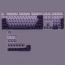 120+ Purple Foundation Liquid Keycaps, PC+ABS Material, HOA Height, Gradient Purple Keycaps, Compatible With Cherry/Gateron MX Switches, Suitable For Gifts And Personal Use, Hot-Swappable Keycaps, Personalized Keycaps, Keyboard DIY, Customized Keycaps, Desktop Matching - View 6