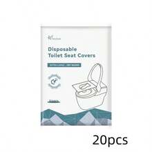 Toilet Seat Covers Disposable - 10/20/30/40/50/60/100PcskFlushable Paper Toilet Seat Covers For Adults Kids Potty Training, Travel Essential Accessories For Public Restrooms Airplane Camping - White - View 8