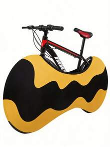 Bicycle Cover - Dust-Proof Tire Protector, Suitable For Mountain Bikes, Road Bikes And Hybrid Bikes. Black, Suitable For Indoor And Outdoor Use, Easy To Maintain And Durable. - Multicolor - View 2