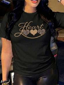 Women T-Shirts - Black 1 - View 2