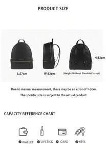 Michael Kors Rhea Series Solid Color Ladies' Crossbody Bag 35S5GRAB2L BLACK - 黑色35S5GRAB2L BLACK - 查看 11