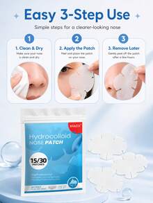 30pcs Gentle Skin-Friendly Mint Scented Nasal Strips For Nighttime Sleep Comfort And Refreshing Nasal Care, Breathable Sweat-Resistant Material With No Special Odor - 30PCS - View 5