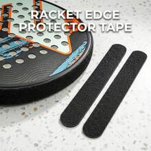 2pcs Matte Padel Racket Frame Protection Tape, Wear-Resistant Anti-Scratch Self-Adhesive Frame Guard Sticker, Invisible Design Doesn't Obscure Original Pattern, Suitable For Padel Tennis Enthusiasts - Multicolor - View 2