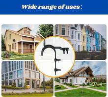 Mailbox Latch And Handle Kit, Thickened Mailbox Latch Replacement Set Easy Installation For Repairing Mailbox Door, Premium Material Durable Solid Construction  And Not Easily Damaged(Black) - ColorA - View 7