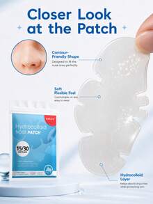 30pcs Gentle Skin-Friendly Mint Scented Nasal Strips For Nighttime Sleep Comfort And Refreshing Nasal Care, Breathable Sweat-Resistant Material With No Special Odor - 30PCS - View 8