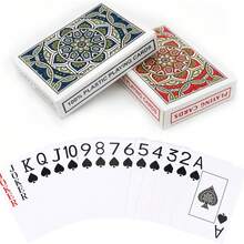 1/2 Deck Plastic Waterproof Playing Cards, Black Standard Adult Playing Cards, Stylish High-End Playing Cards, Suitable For Camping, Beach, Pool Party, Tabletop Games As Gifts - Black 2PCS - View 17