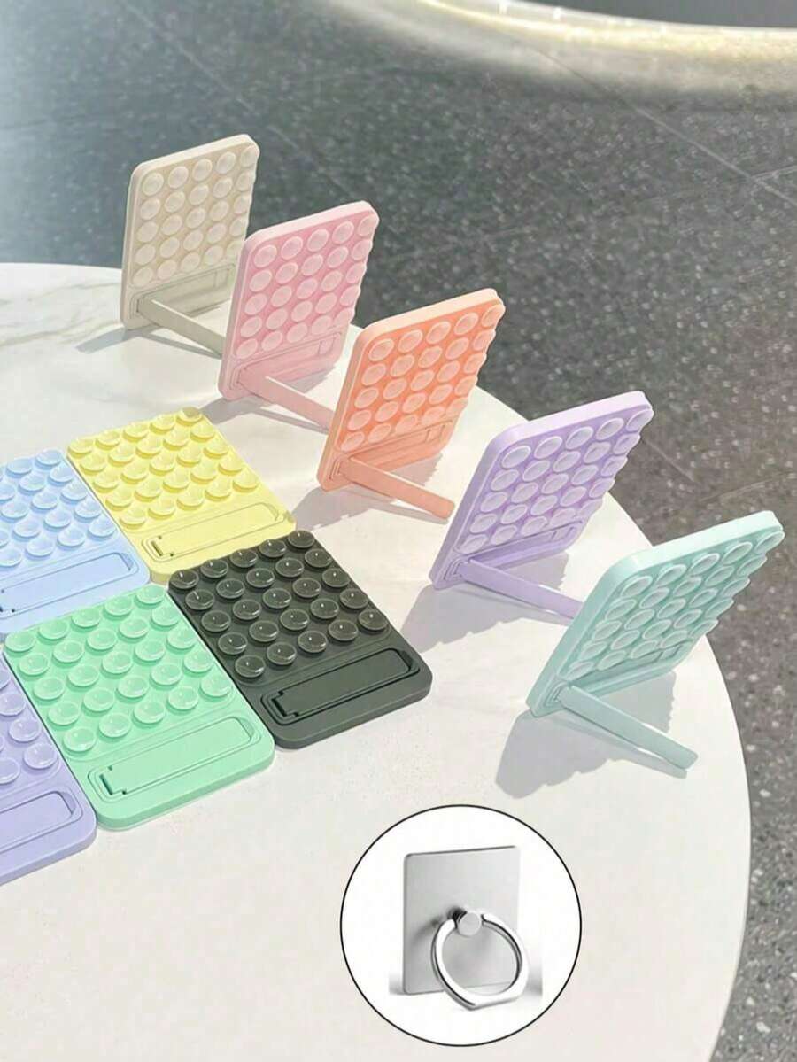 Accessoire de support de téléphone convenant à une utilisation quotidienne - Multicolore - Voir 1