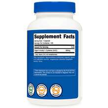 Nutricost N-Acetyl L-Cysteine (NAC) 600mg, 120 Vegetarian Capsules - Non-GMO, Gluten Free, Vegetarian Caps | Antioxidant, Detox, Non-GMO, Gluten Free, Premium Quality, NAC Supplement, Vegetarian Capsules, Dietary Supplement - 其他 - 查看 5