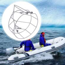 304 Stainless Steel Outboard Propeller Protector, Rustproof Stainless Steel Prop Protective Cover Fit 30HP Hidea Parsun Outboard Motors - Silver - View 8