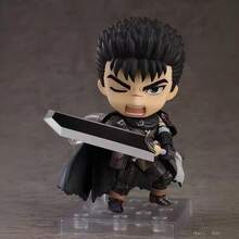 Q-Version Clay Guts Black Swordsman Movable Action Figure Model Boxed Collectible - Multicolor - View 2
