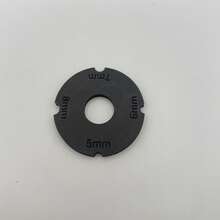 陶瓷邊緣修整工具 - 手動陶瓷邊緣修整工具，提供 5mm/6mm/7mm/8mm 尺寸，耐用塑料構造搭配人體工學握把，適用於陶藝、玻璃、陶瓷手工藝 - 相容於板材、瓷磚、裝飾邊緣製作 - 初學者與專業人士的理想選擇 (無需電源) - 便攜式陶瓷模具邊緣修整工具，用於精確塑形與拋光、玻璃塑形、手工邊緣工具，適合專業陶藝師與初學者 - 彩色 - 查看 11