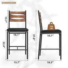 Dining Chairs - Mustard Yellow - View 2