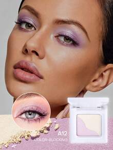 Romantic Beauty RMT Solid Color Glitter Eyeshadow, Baked Powder Texture, High Gloss Shine, Easy To Apply And Long-Lasting. Y2K Party Essential, Limited Holiday Edition. Ideal Gift For Mom, Sister And Girlfriend - A12 - View 7