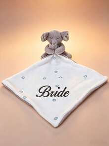 1pc Customized Embroidered Name Animal Fabric Ornament, 5 Cute Animal Designs To Choose From, Soft Skin-Friendly Fabric, Can Embroider Exclusive Name And Year, Create A Unique Handmade Gift. Suitable For New Moms, Expectant Mothers, Baptism, Birthday, Christmas, Halloween Commemorative Gifts, Dorm Bed Decor, Holiday Desktop Ornament, Gift For Best Friends, Partners, Family, Children, Classmates, Heartwarming Niche Customized Souvenir - Multicolor - View 3