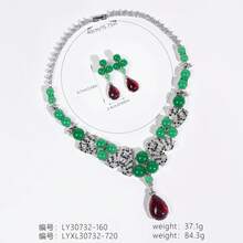 1 Set Women's Fashion Jewelry Set, Earrings, Necklace, Combination Jewelry, Necklace Set, Suitable For Women's Holiday/Party/Banquet Wear, Gift - Jewelry Set - View 6