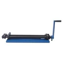 18 Inch Blue Manual Bead Roller, Sheet Metal Edge Forming Hemmer Rolling Tool, Heavy Duty Metal Fabrication Machine For HVAC, Car Repair & Workshop Use - A - View 1