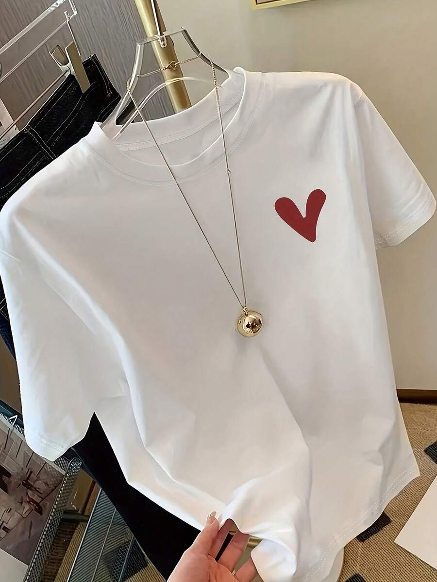 Women T-Shirts - 白色 - 查看 1