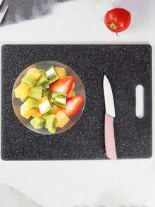 1/3pcs Marble Pattern Cutting Board Set, Kitchen Food Preparation Board, Cooked/Raw Food Separation, Home Fruit Cutting Board, Children's Food Preparation Board, Antibacterial Kitchen Cutting Board, Suitable For Meat, Fruit, Vegetables, Non-Slip And Easy To Clean - Multicolor - View 7