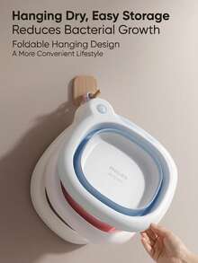 Philips Avent Collapsible Wash Basin, Baby & Children Small Foldable Wash Basin, Lightweight Portable Washing Basin Suitable For Travel, Camping, Dishwashing, Laundry - Multicolor - View 6