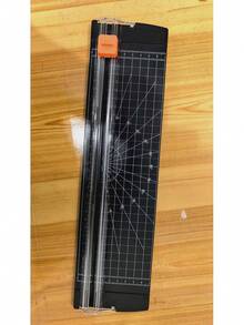 1pc Portable A3/A4 Paper Cutter, Simple Precision Paper Trimmer, Plastic Dual-Directional Paper Cutter With Automatic Protection Blade, Suitable For School, Home And Office, For Photos, Cards, Scrapbook Trimming, Halloween, Christmas Gifts - Multiple Styles - View 8