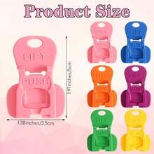 6/12pcs Colorful Soda Can Opener And Protective Cover, Suitable For Soda Cans, Prevents Insects And Dust From Entering, Suitable For Picnic, BBQ, Beach, Outdoor, Camping And Other Occasions, Kitchen Accessories - View 5