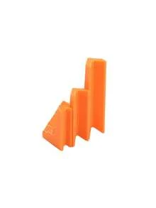 V-Groove Fitting Design Drill Guide Rail Vertical Square Positioning Tool Multi Size Positioning Auxiliary Tool Portable Drilling Locator Bracket Woodworking Punching Assistant Tool For DIY Carpenter Household Hardware Accessories,Wear-Resistant - Orange Set - View 10