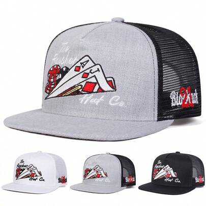 1 τεμ. Ανδρικό καπέλο snapback με κάρτα Texas Poker, κεντημένο καπέλο baseball, casual street hip hop μόδας, για ταξίδια άνοιξης/φθινοπώρου και διακοπές στην παραλία