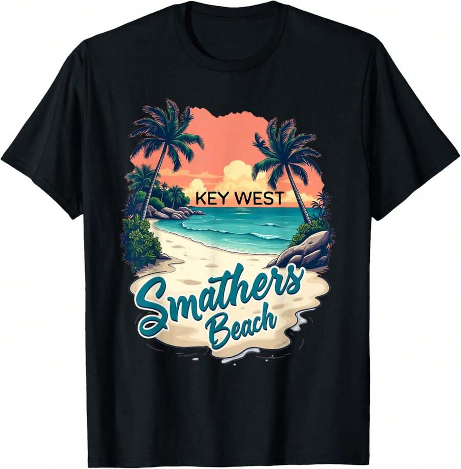 Top Haut Femme été Global Finance Fire Print Crew Neck Short Sleeve Tee Unisex - Black - View 1