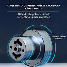 Secadora Profesional Perros Mascotas Estetica Canina 2800w - Tipo de Enchufe A USA (110-127V) - Ver 7