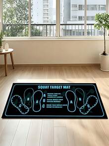 Multifunctional Squat Mat With Foot Position To Prevent Knee Injuries Thickened Base Anti Slip Squat Mat For Pilates Lovers Aesthetic Workout Squat Pad Suitable For Apartment Floor Exercises Home Exercise Pilates Gym Workout Equipment Work Out - Step Pad - View 13
